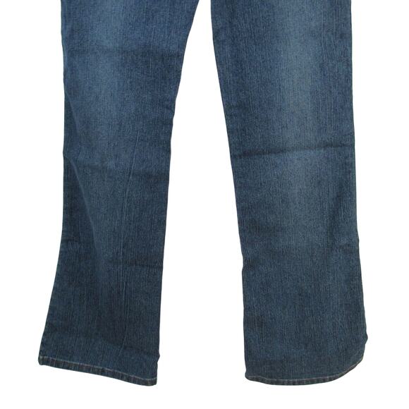 Miste Stretch Jeans Flare Cut Medium Wash Size 7 Women’s with Belt NWT - Picture 6 of 8